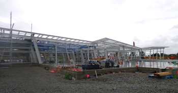 Te Hāpua: Halswell Centre being built