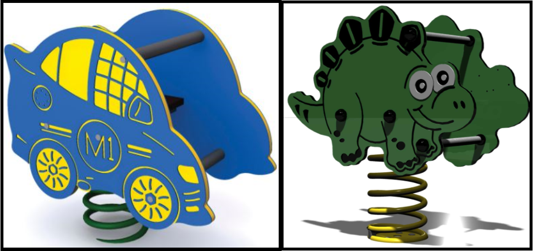 Racing Car rocker OR Dinosaur rocker