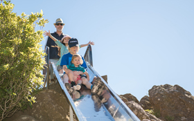 Slide at Victoria Park. 