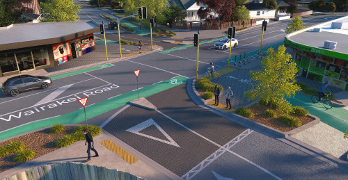 Visualisation Aorangi Wairakei Intersection  